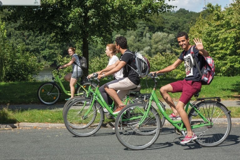 Stadtführung durch Potsdam per Rad und Audioguide